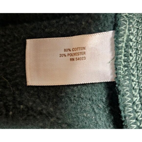 Old Navy Mens XL Green Fleece Zip Up Outdoor Casual Long Sleeve Pockets Jacket - Picture 11 of 12